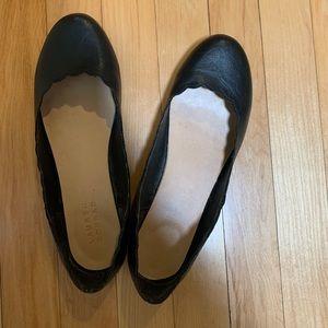 Lauren Conrad Black Flats